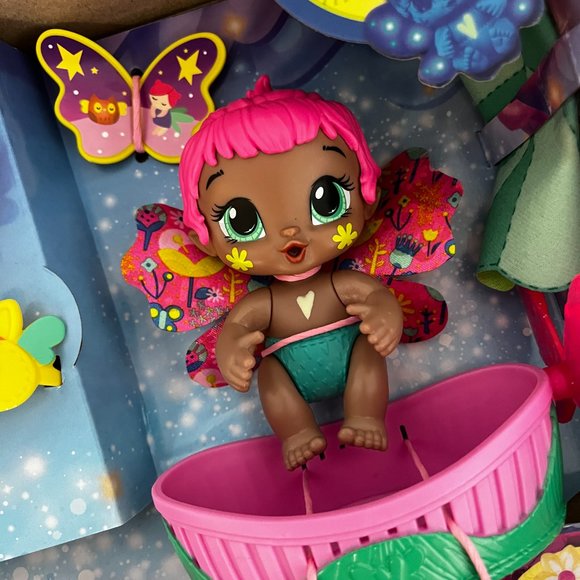 BABY ALIVE GLOPIXIES MINIS - SLEEPY TWINS BABY DOLLS (NEW). - Picture 6 of 7